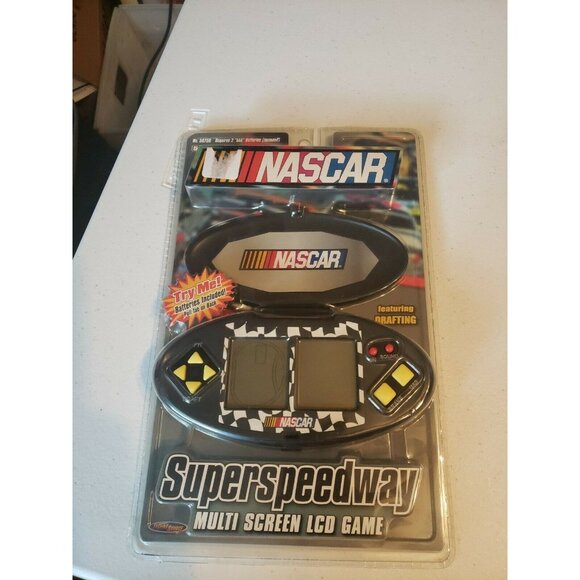 Nascar Superspeedway Handheld LCD Game 2005 New Sealed Super Speedway Racing H1 - Picture 1 of 2